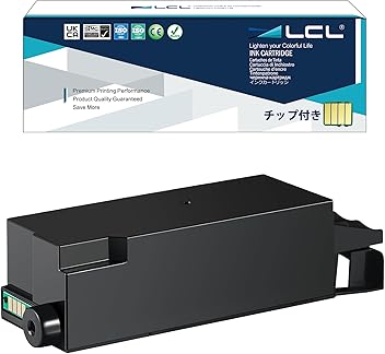 LCL インクカートリッジ 7個セット& 互換メンテナンスボックス Amazon.co.jp: LCL: 互換メンテナンスボックス